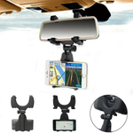 Holder Mobile Is Used on the Car Mirror